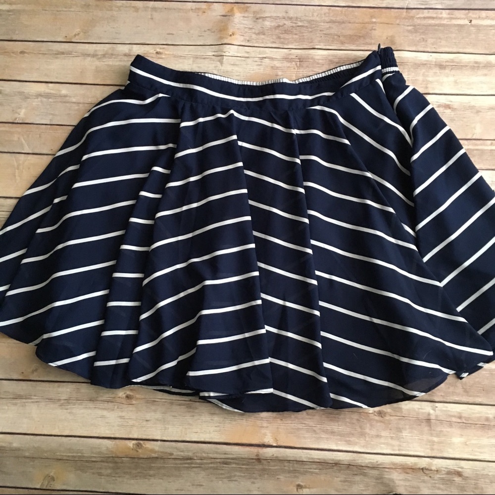 Maison Jules striped skirt